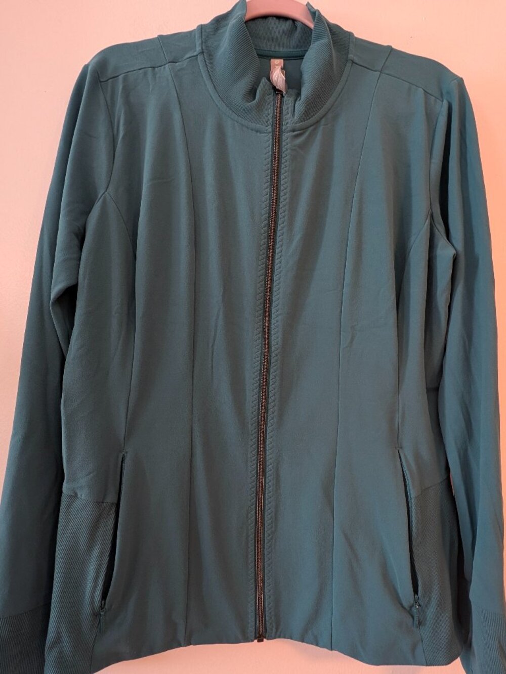 Athleta Teal zip up jacket